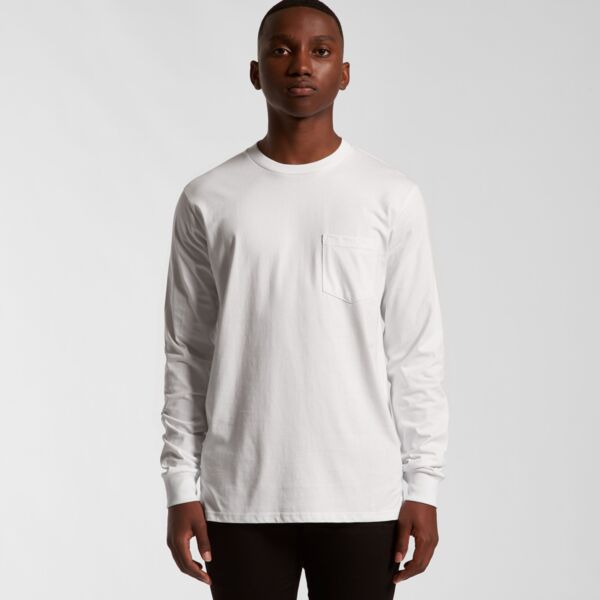 AS Colour - Mens Classic Pocket L/S Tee Thumbnail