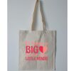 Budget Calico Tote Bag Thumbnail
